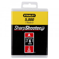 STANLEY Скоби для степлера тип "А" 6мм 1000шт