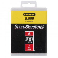 STANLEY Скоби для степлера тип "А" 8мм 1000шт