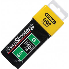 STANLEY Скоби для степлера тип G 10мм 1000шт