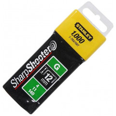 STANLEY Скоби для степлера тип G 12мм 1000шт