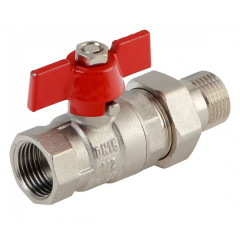 FERRO Кран кульовий 1/2" Standart з муфтою