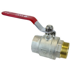 FERRO Кран кульовий з ручкою 1/2" нарізно-врізний STANDARD