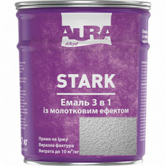 AURA STARK Емаль Молоткова Сріблястий №20 0.7кг