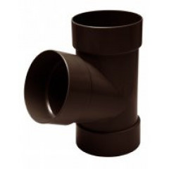 RAINWAY Трійник 67 коричневий 75*75 мм