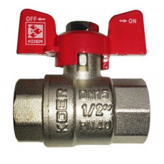 KOER Кран шаровий 1/2" ГГ