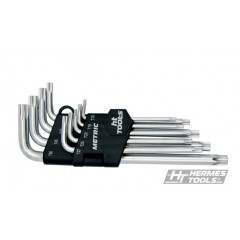 HT TOOLS Набір ключів 6-гран. Torx T10-T50 CrV 9 шт короткі