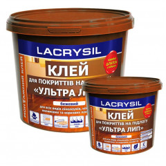 LACRYSIL Клей будівельний для підлогового покриття "Ультра Лип" 1.2кг Будмен