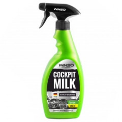 WINSO Поліроль-молочко для панелі приладів COCKPIT MILK Lemon 500мл