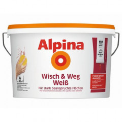 ALPINA Фарба інтер'єрна Wisch&Weg Wei? DIF 5л