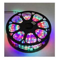 LED LIGHT Стрічка світлодіодна "220V" 48Led/м 2835 Multi-Color 48RGBWYP2835-220V-6W/м IP65 6мм