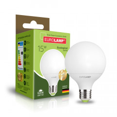 EUROLAMP Лампа LED ECO серія "P" G95 15W E27 3000K (50)