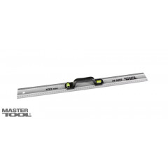 MASTER TOOL Лінійка будівельна AL з ручкою 2 капсули 60см Будмен
