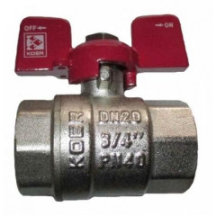 KOER Кран 3/4" ГГ