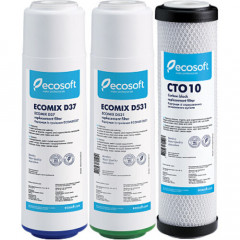 ECOSOFT Комплект картриджів для потрійних фільтрів