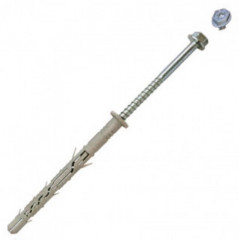 RAWLPLUG Дюбель рамний з шурупом Torx 40 потай 10x80 R-FF1-N-L