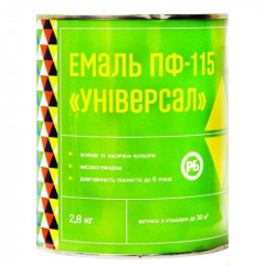 ХАЛВА Емаль "ПФ-115 Універсал" червоно-коричнева 2.8кг