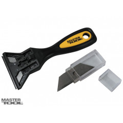 MASTER TOOL Шкребок для фарби з комплектом лез
