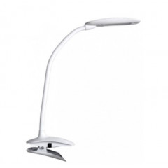 LUXEL Світильник LED настільний 6W (білий) 4000К+кріплення кліп (TL-09W)