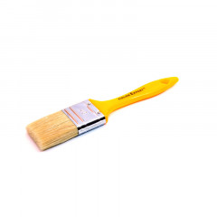 COLOR EXPERT Пензель для нанесення лаків флейцовий 70х16мм жовт. пласт. ручка