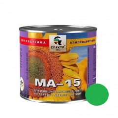 СПЕКТР Фарба МА-15 зеленая для дахів 2.5кг