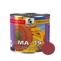 СПЕКТР Фарба МА-15 червоно-коричнева 2.5кг