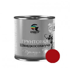 СПЕКТР Грунт швидкосохнучий червоно-коричневий "Преміум" 3кг