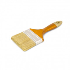 COLOR EXPERT Пензель для фарбування стін та фасадів флейцовий 30х14мм 3К ручка Gold