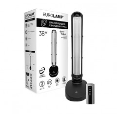EUROLAMP Лампа бактерицидна на ДУ UVPB 38 (black)