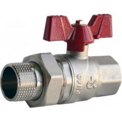 DERKALIBER Кран кул руч. в-з Ду 20 (10/80) Ру=40