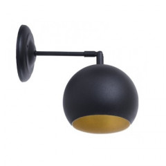 ATMOLIGHT Бра Bowl W150 Е27 BlackM/Gold