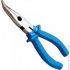 MASTER TOOL Щипці вигнуті American Type 160мм