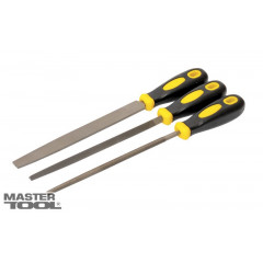 MASTER TOOL Напилки для металу 200мм 3шт/уп