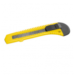 MASTER TOOL Ніж з відламним лезом кнопковий фіксатор 18мм