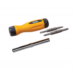 MASTER TOOL Викрутка 4-В-1 з 2-стороннім стрижнем