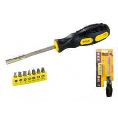 MASTER TOOL Викрутка +7 насадок