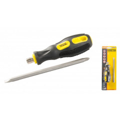 MASTER TOOL Викрутка-перевертиш РН2х30-SL6*30мм