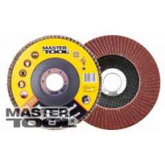 MASTER TOOL Коло шліфувальне пелюсткове Р40 80х30мм стрижень 6мм