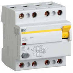 IEK Вимикач диференційний ВД1-63 4Р 100А 30мА