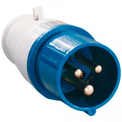 IEK Вилка 023 2Р+РЕ 32А 220В IP44
