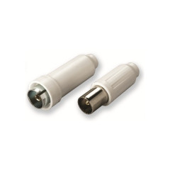 ELECTRALINE Конектор ТВ П+М CAOX 75 OHM