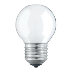 PHILIPS Лампа кулька Р45 60W Е27 мат.