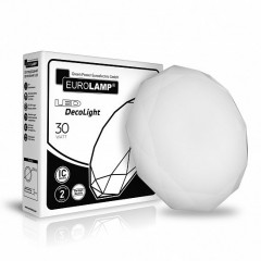 EUROLAMP Світильник LED накладний матовий фігурний DIAMOND 24W 3000K