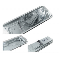ENERLIGHT Корпус світильника лінійного T8 2х1.2м IP65