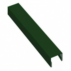 Профіль парканний П пл 0.45 Ral 8017 1500*47