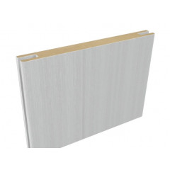 LUXDOORS Планка доборна МДФ 100 телескопічна Vinil білий 10х100х2070мм