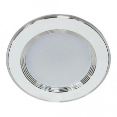 LUMANO Панель LED downlight 5W 6000K білий з сріблом Premium