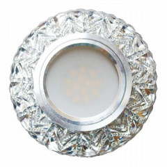 FERON Світильник точковий MR16 прозорий з LED підсв SMD2835 15leds (4000K) 7031