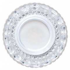 FERON Світильник точковий MR16 прозорий з LED підсв SMD2835 15leds (4000K) 7095
