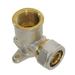 NTM Кут з кріпленням для м/п 20х1/2" ВР