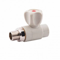 PPR Кран поліпропілен кульовий 25x3/4" ЗР А00259